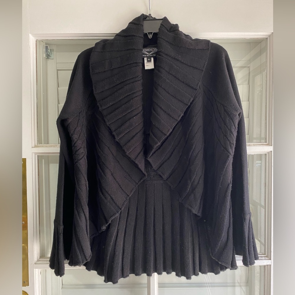 Angel black cardigan